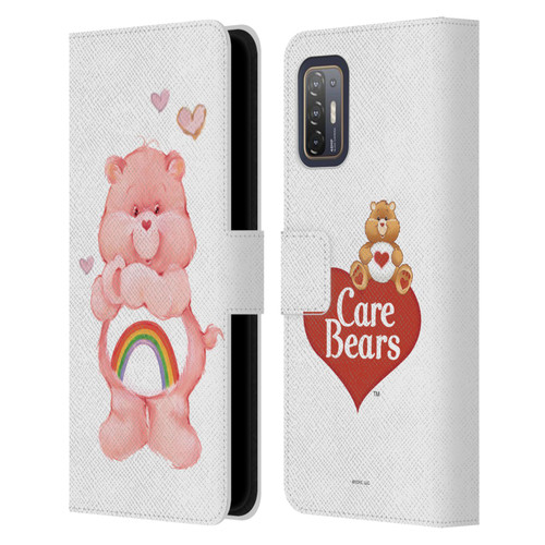 Care Bears Classic Cheer Leather Book Wallet Case Cover For HTC Desire 21 Pro 5G
