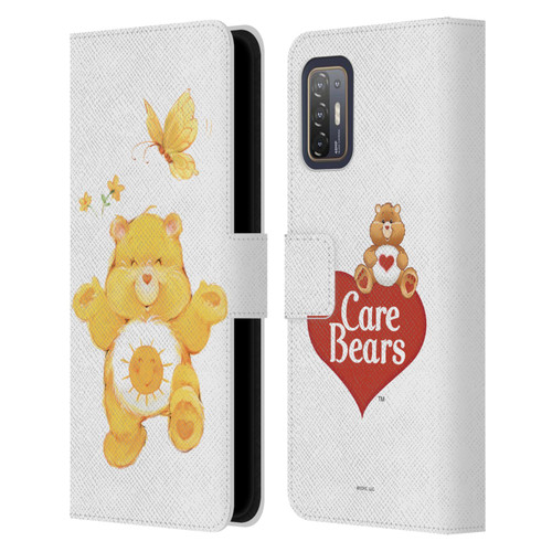 Care Bears Classic Funshine Leather Book Wallet Case Cover For HTC Desire 21 Pro 5G
