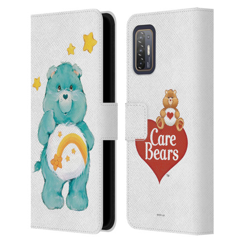 Care Bears Classic Wish Leather Book Wallet Case Cover For HTC Desire 21 Pro 5G