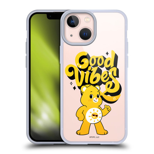 Care Bears Graphics Funshine Soft Gel Case for Apple iPhone 13 Mini