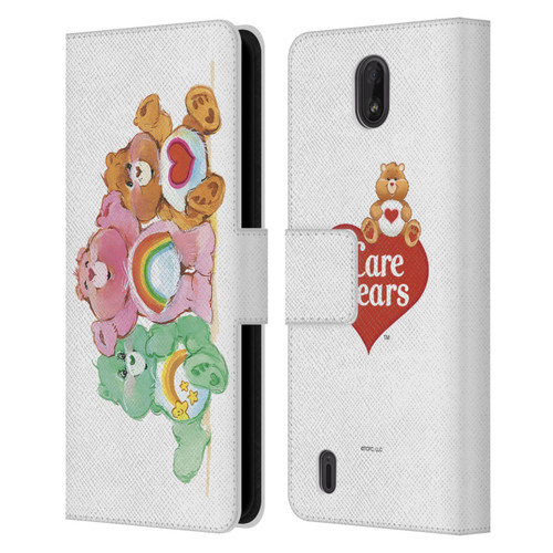 Care Bears Classic Group Leather Book Wallet Case Cover For Nokia C01 Plus/C1 2nd Edition