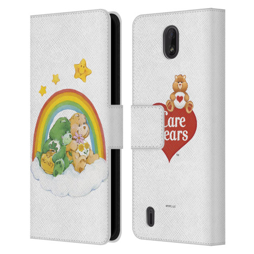 Care Bears Classic Rainbow 2 Leather Book Wallet Case Cover For Nokia C01 Plus/C1 2nd Edition
