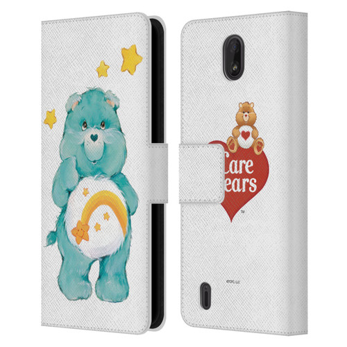 Care Bears Classic Wish Leather Book Wallet Case Cover For Nokia C01 Plus/C1 2nd Edition