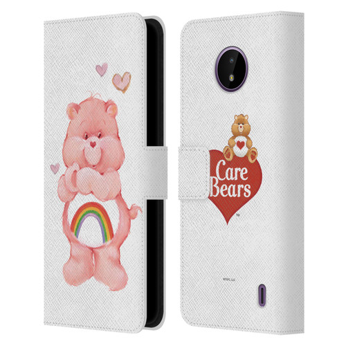 Care Bears Classic Cheer Leather Book Wallet Case Cover For Nokia C10 / C20