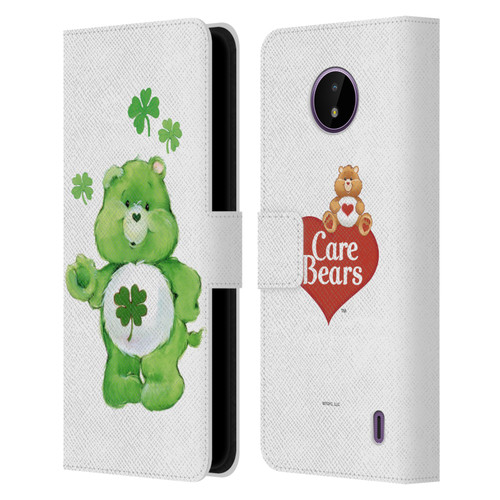 Care Bears Classic Good Luck Leather Book Wallet Case Cover For Nokia C10 / C20