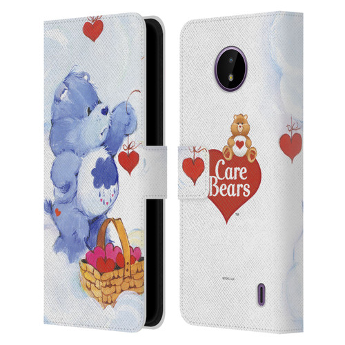 Care Bears Classic Grumpy Leather Book Wallet Case Cover For Nokia C10 / C20