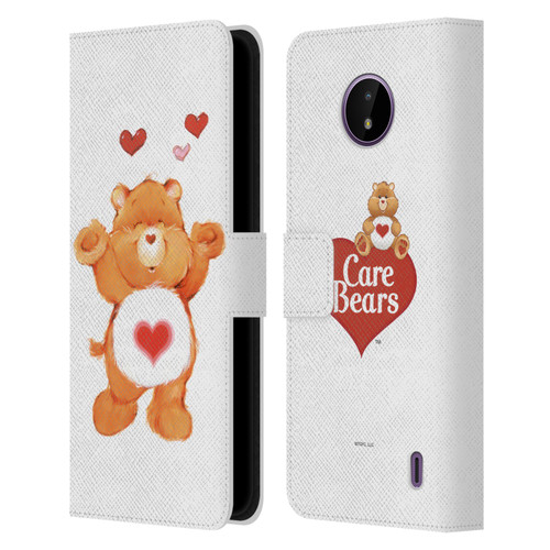 Care Bears Classic Tenderheart Leather Book Wallet Case Cover For Nokia C10 / C20