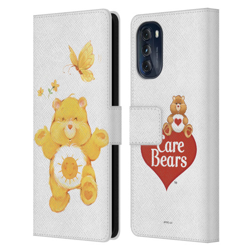Care Bears Classic Funshine Leather Book Wallet Case Cover For Motorola Moto G (2022)