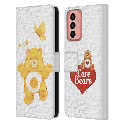 Care Bears Classic Funshine Leather Book Wallet Case Cover For Samsung Galaxy M13 (2022)