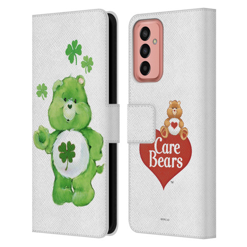 Care Bears Classic Good Luck Leather Book Wallet Case Cover For Samsung Galaxy M13 (2022)