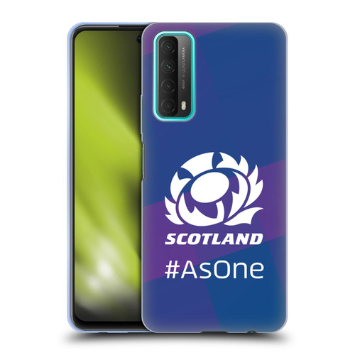 Scotland Rugby Logo 2 As One Soft Gel Case for Huawei P Smart (2021)