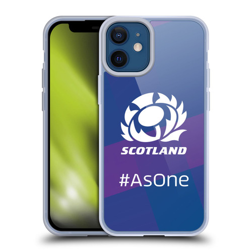 Scotland Rugby Logo 2 As One Soft Gel Case for Apple iPhone 12 Mini