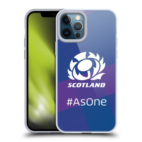 Scotland Rugby Logo 2 As One Soft Gel Case for Apple iPhone 12 Pro Max