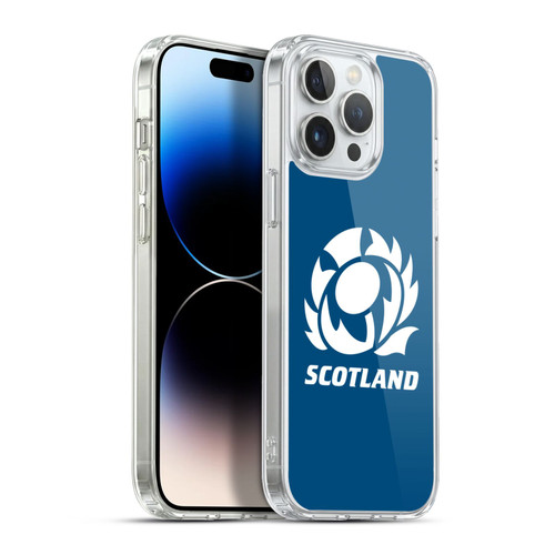Scotland Rugby Logo 2 Plain Soft Gel Case for Apple iPhone 13 Pro Max