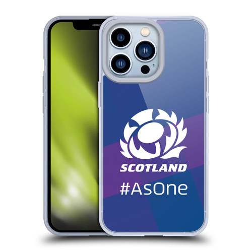 Scotland Rugby Logo 2 As One Soft Gel Case for Apple iPhone 13 Pro