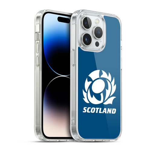 Scotland Rugby Logo 2 Plain Soft Gel Case for Apple iPhone 13 Pro