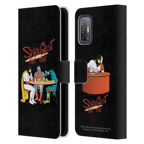 Space Ghost Coast to Coast Graphics Group Leather Book Wallet Case Cover For HTC Desire 21 Pro 5G