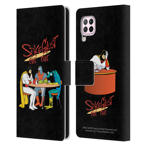 Space Ghost Coast to Coast Graphics Group Leather Book Wallet Case Cover For Huawei Nova 6 SE / P40 Lite