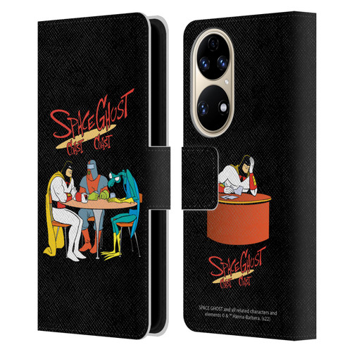 Space Ghost Coast to Coast Graphics Group Leather Book Wallet Case Cover For Huawei P50