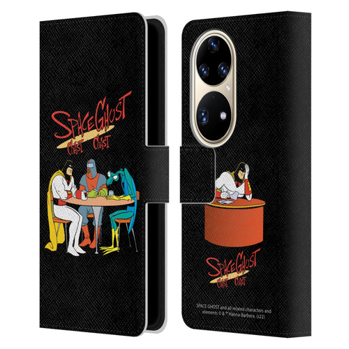 Space Ghost Coast to Coast Graphics Group Leather Book Wallet Case Cover For Huawei P50 Pro