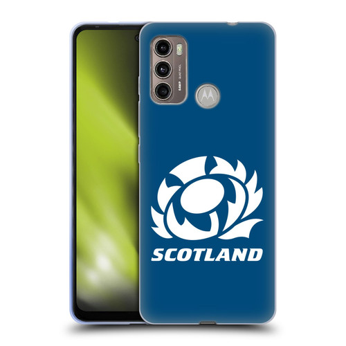 Scotland Rugby Logo 2 Plain Soft Gel Case for Motorola Moto G60 / Moto G40 Fusion