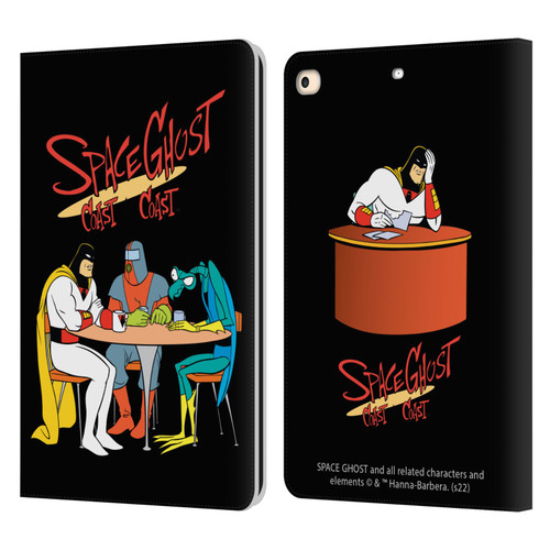 Space Ghost Coast to Coast Graphics Group Leather Book Wallet Case Cover For Apple iPad 9.7 2017 / iPad 9.7 2018
