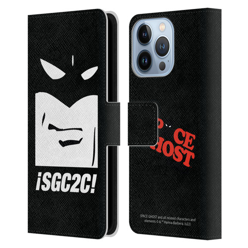 Space Ghost Coast to Coast Graphics Space Ghost Leather Book Wallet Case Cover For Apple iPhone 13 Pro