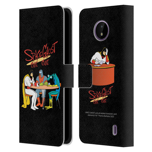 Space Ghost Coast to Coast Graphics Group Leather Book Wallet Case Cover For Nokia C10 / C20