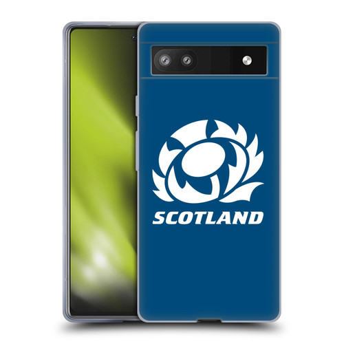 Scotland Rugby Logo 2 Plain Soft Gel Case for Google Pixel 6a