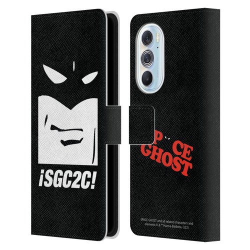 Space Ghost Coast to Coast Graphics Space Ghost Leather Book Wallet Case Cover For Motorola Edge X30