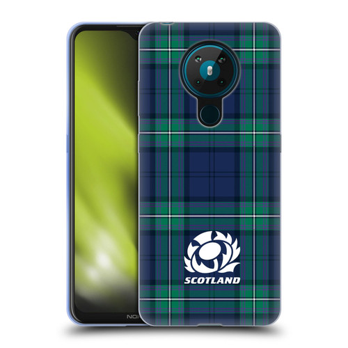 Scotland Rugby Logo 2 Tartans Soft Gel Case for Nokia 5.3