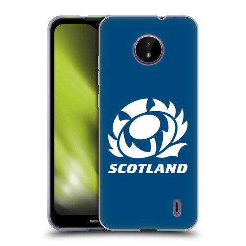 Scotland Rugby Logo 2 Plain Soft Gel Case for Nokia C10 / C20