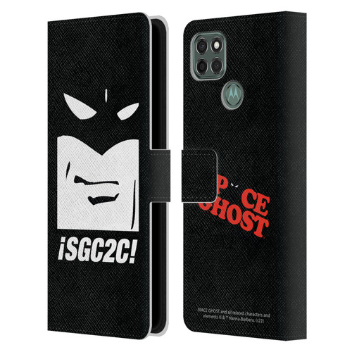 Space Ghost Coast to Coast Graphics Space Ghost Leather Book Wallet Case Cover For Motorola Moto G9 Power