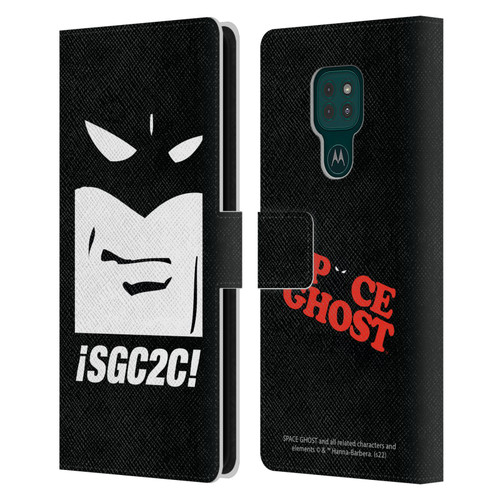 Space Ghost Coast to Coast Graphics Space Ghost Leather Book Wallet Case Cover For Motorola Moto G9 Play