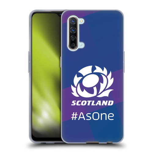 Scotland Rugby Logo 2 As One Soft Gel Case for OPPO Find X2 Lite 5G