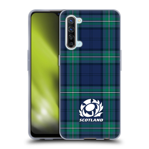 Scotland Rugby Logo 2 Tartans Soft Gel Case for OPPO Find X2 Lite 5G