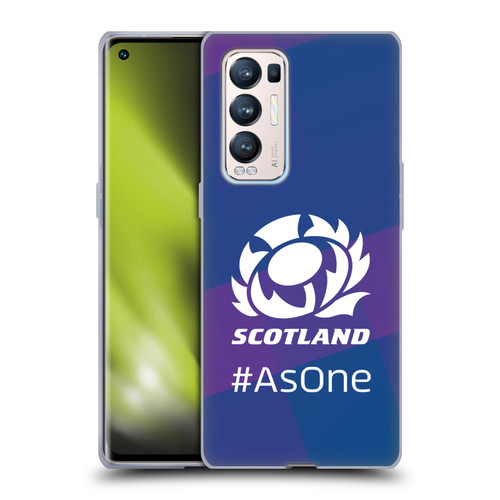 Scotland Rugby Logo 2 As One Soft Gel Case for OPPO Find X3 Neo / Reno5 Pro+ 5G