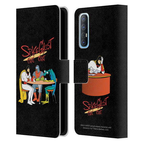 Space Ghost Coast to Coast Graphics Group Leather Book Wallet Case Cover For OPPO Find X2 Neo 5G