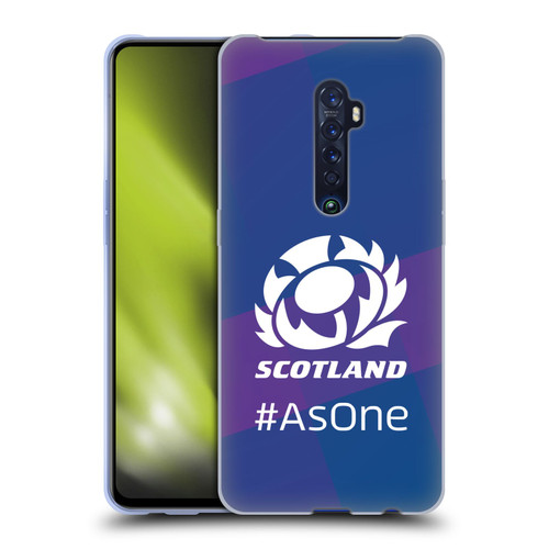 Scotland Rugby Logo 2 As One Soft Gel Case for OPPO Reno 2