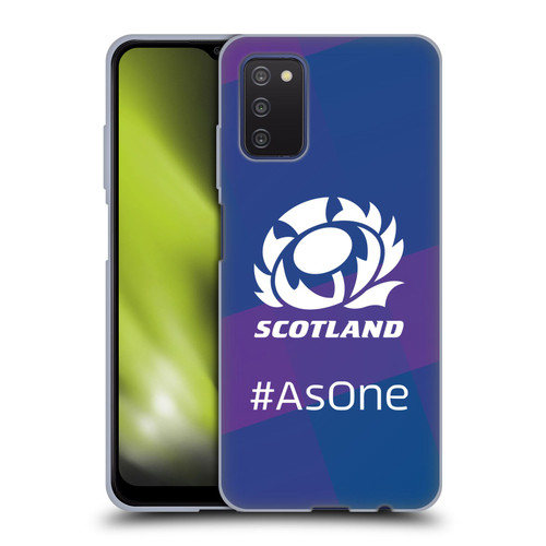 Scotland Rugby Logo 2 As One Soft Gel Case for Samsung Galaxy A03s (2021)