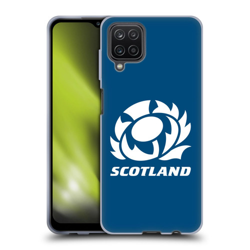 Scotland Rugby Logo 2 Plain Soft Gel Case for Samsung Galaxy A12 (2020)