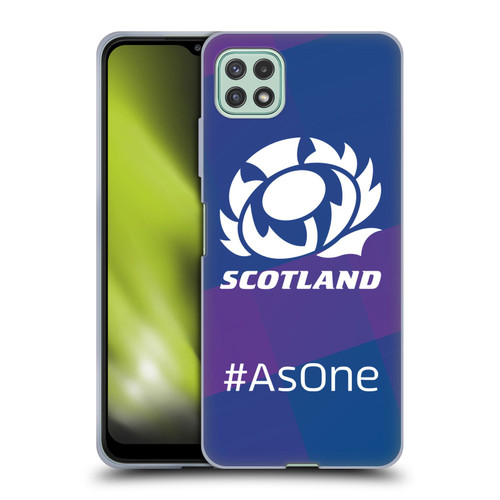 Scotland Rugby Logo 2 As One Soft Gel Case for Samsung Galaxy A22 5G / F42 5G (2021)