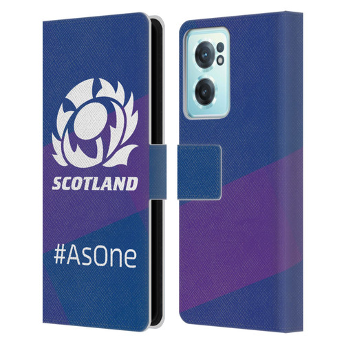 Scotland Rugby Logo 2 As One Leather Book Wallet Case Cover For OnePlus Nord CE 2 5G