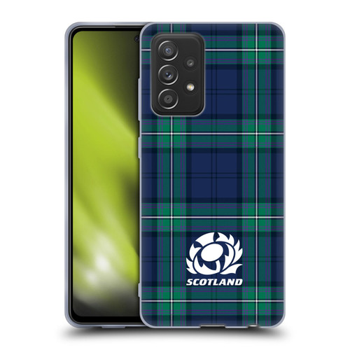 Scotland Rugby Logo 2 Tartans Soft Gel Case for Samsung Galaxy A52 / A52s / 5G (2021)