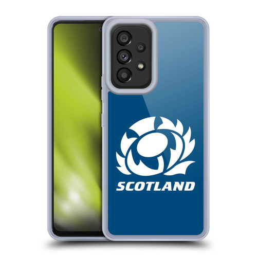 Scotland Rugby Logo 2 Plain Soft Gel Case for Samsung Galaxy A53 5G (2022)