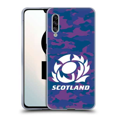 Scotland Rugby Logo 2 Camouflage Soft Gel Case for Samsung Galaxy A90 5G (2019)
