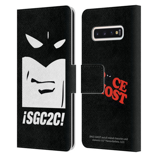 Space Ghost Coast to Coast Graphics Space Ghost Leather Book Wallet Case Cover For Samsung Galaxy S10
