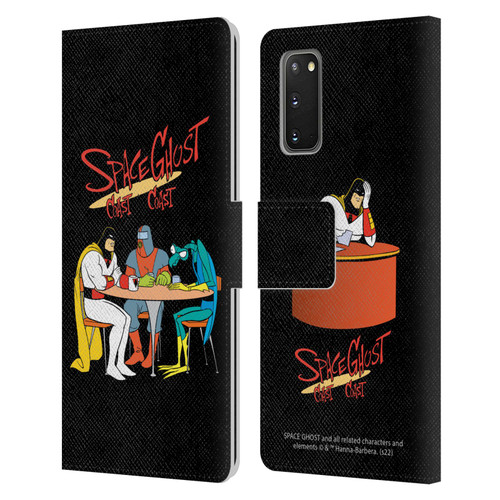 Space Ghost Coast to Coast Graphics Group Leather Book Wallet Case Cover For Samsung Galaxy S20 / S20 5G