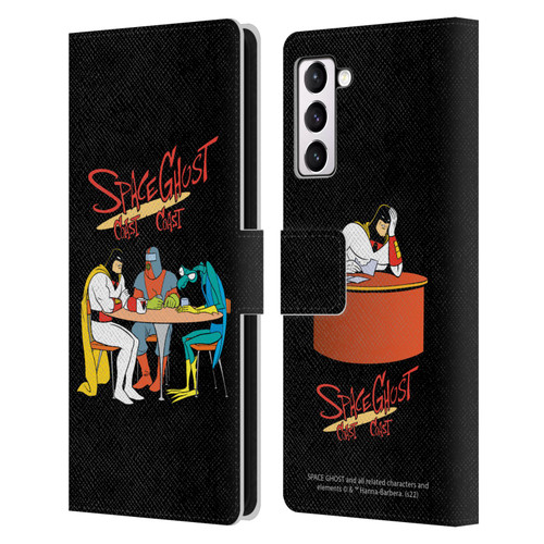 Space Ghost Coast to Coast Graphics Group Leather Book Wallet Case Cover For Samsung Galaxy S21+ 5G