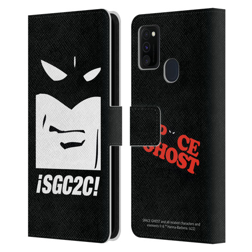 Space Ghost Coast to Coast Graphics Space Ghost Leather Book Wallet Case Cover For Samsung Galaxy M30s (2019)/M21 (2020)